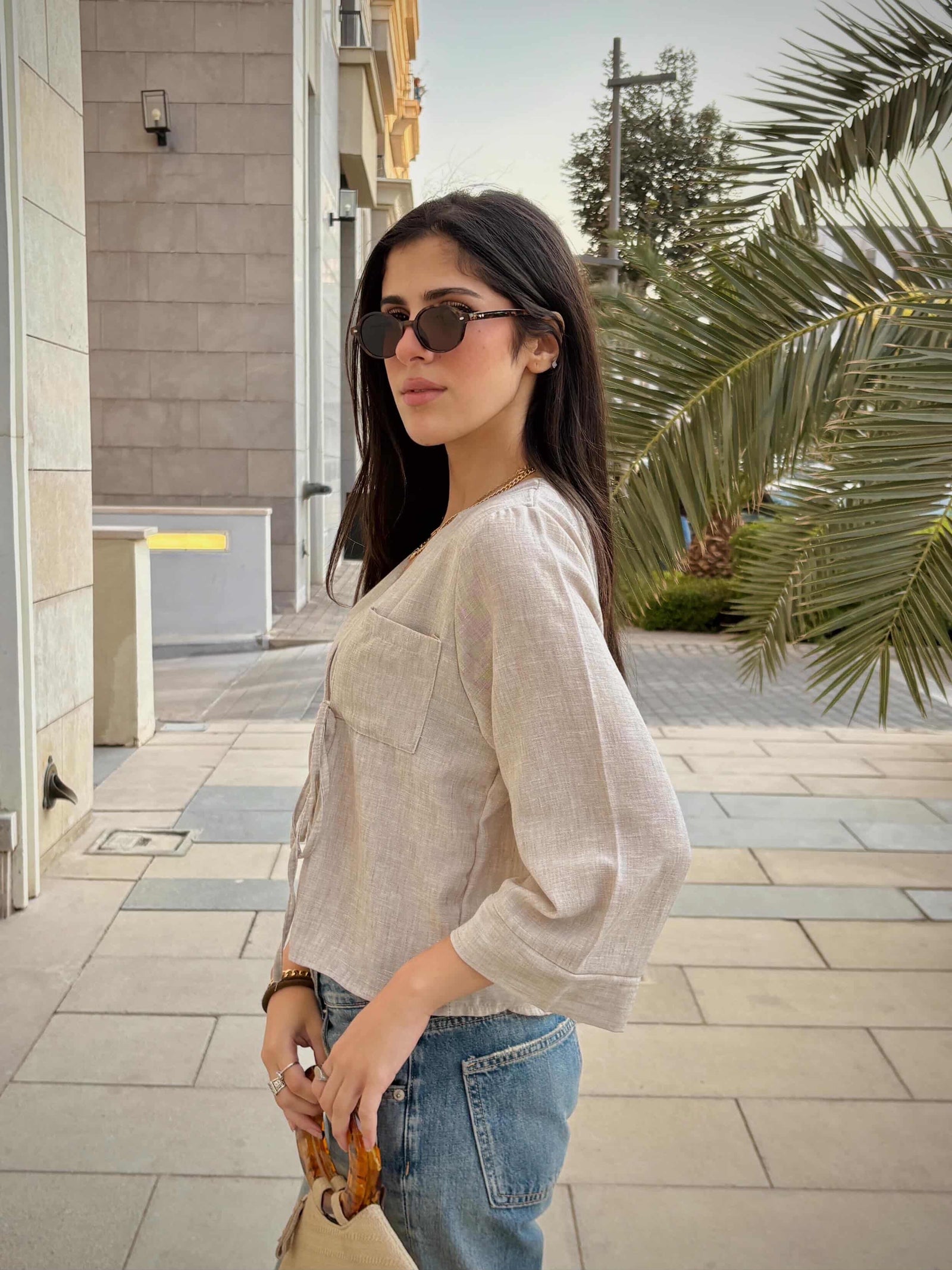 Linen blouse
